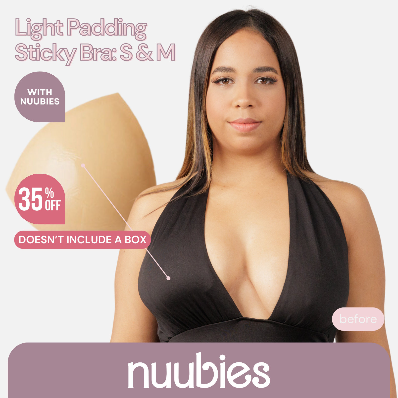 🔥 Sale Edition: Double-Sided Sticky Lifting Bra Washable & Reusable Ad –  nuubies