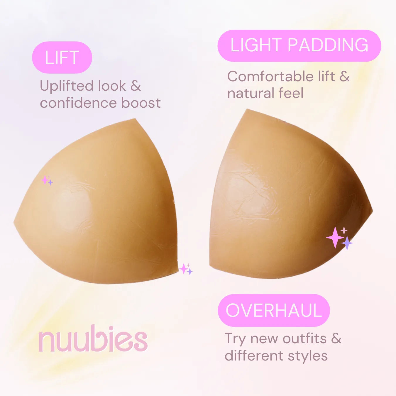 Double-Sided Sticky Lifting Bra Washable & Reusable Adhesive – nuubies